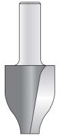 Фреза филенка вертикальная волна D30x41,3 L79,3 хвостовик 12 DIMAR 1224089