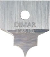 Нож DIMAR острый угол ФАСАД R12,7 B6,35 пятка 0,8 3185103